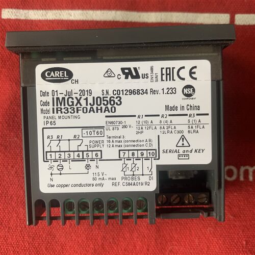 意大利卡乐温控器IMGX1J0563----IR33F0AHA0   115伏