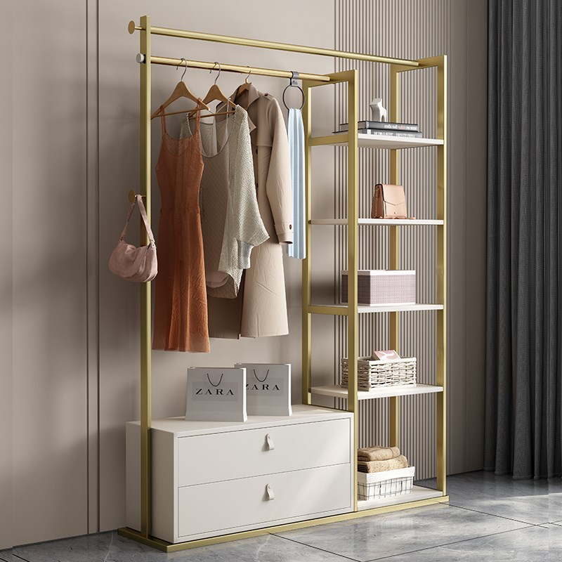 衣帽架挂衣架架子衣架衣服落地家用多功能简易北欧简约