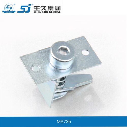 生久柜锁MS735弹簧转舌锁内六角圆头转舌锁机柜锁设备工业锁