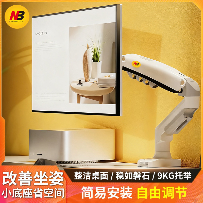 NBF80多彩显示器增高机械臂支架图片