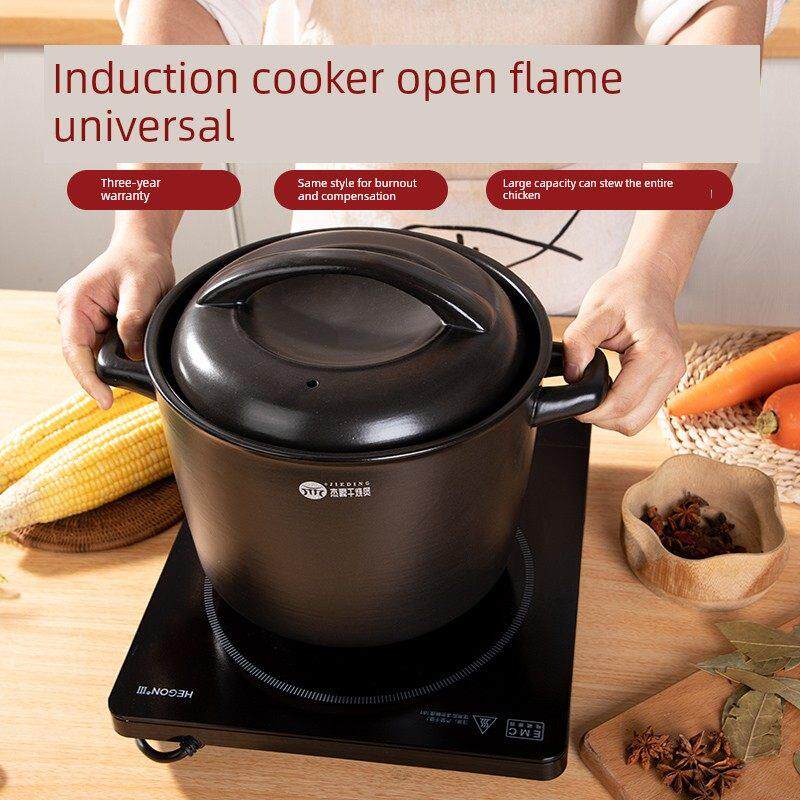 砂锅电磁炉专用煲汤家用天燃气炖锅熬粥沙锅陶瓷瓦罐汤煲明火两用