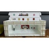 周转箱龟缸可视鱼缸乌龟饲养箱乌龟发色箱