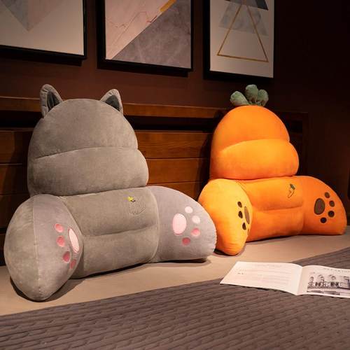 床头软包大靠背垫床上沙发靠垫玩手机靠枕宿舍学生床靠榻榻米抱枕