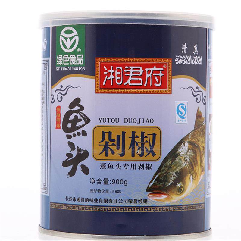 正宗鱼头剁椒商用青辣椒酱