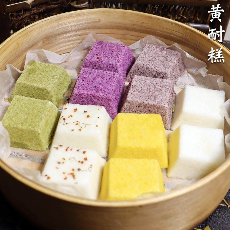正宗宁式软糕黄耐糕米糕糯米大米糕点宁波特产早餐黄内糕松糕