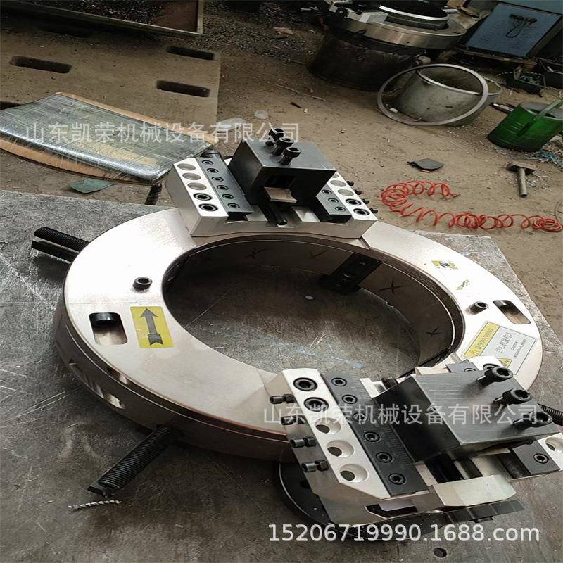 KR-630范围300-600圆管内外倒角机电动内涨式管子下料坡口机型号