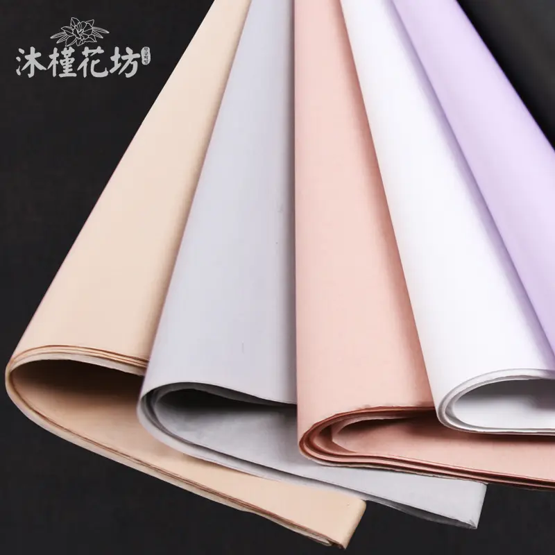 花束包装纸花店鲜花包花内衬纸雪梨紙in风鲜花包装雪梨纸