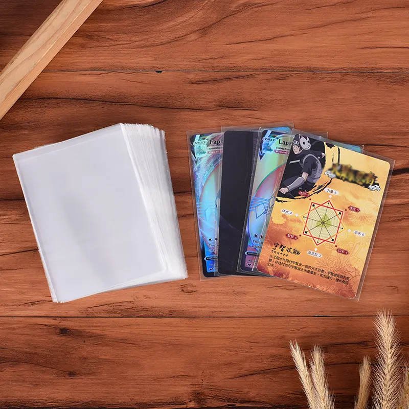 卡膜20丝开口10丝封口透明咕卡套pv内胆保护膜工厂