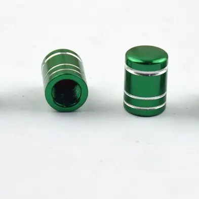 汽车摩托车美嘴圆柱形铝合金气门帽 彩色气门嘴盖
