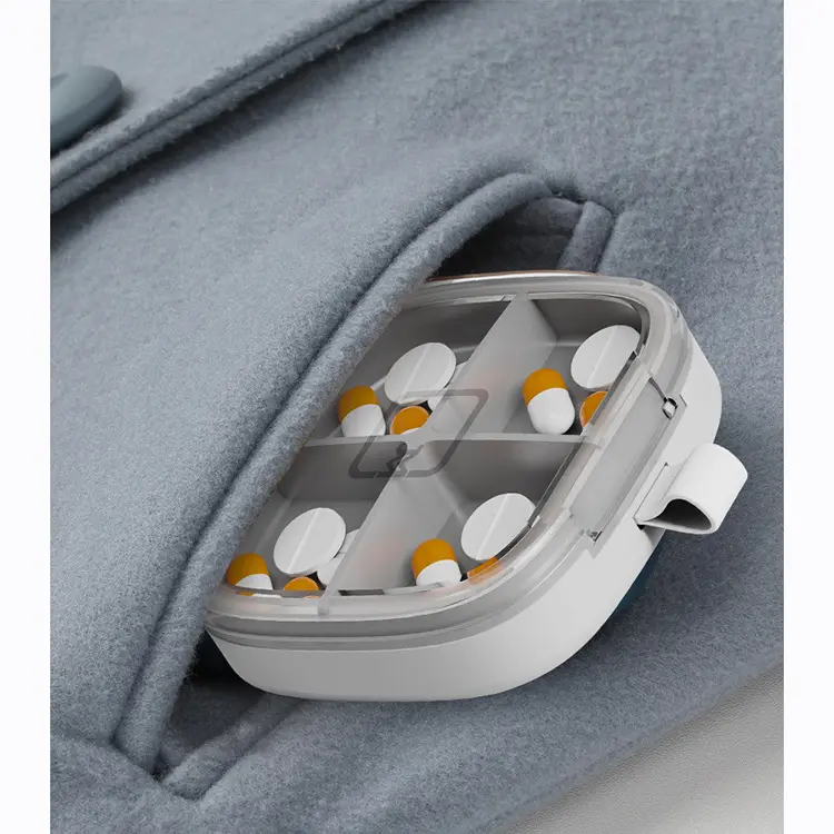 盒小号收纳盒大容量随身带旅行装分格密封防潮盒盒