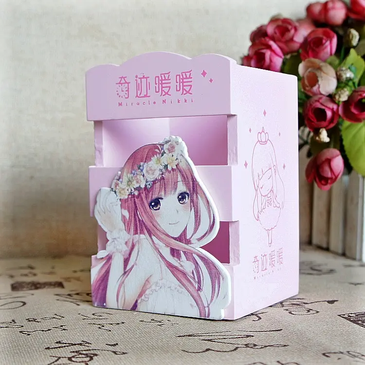 元旦礼物 卡哇伊 美办公室笔筒笔筒