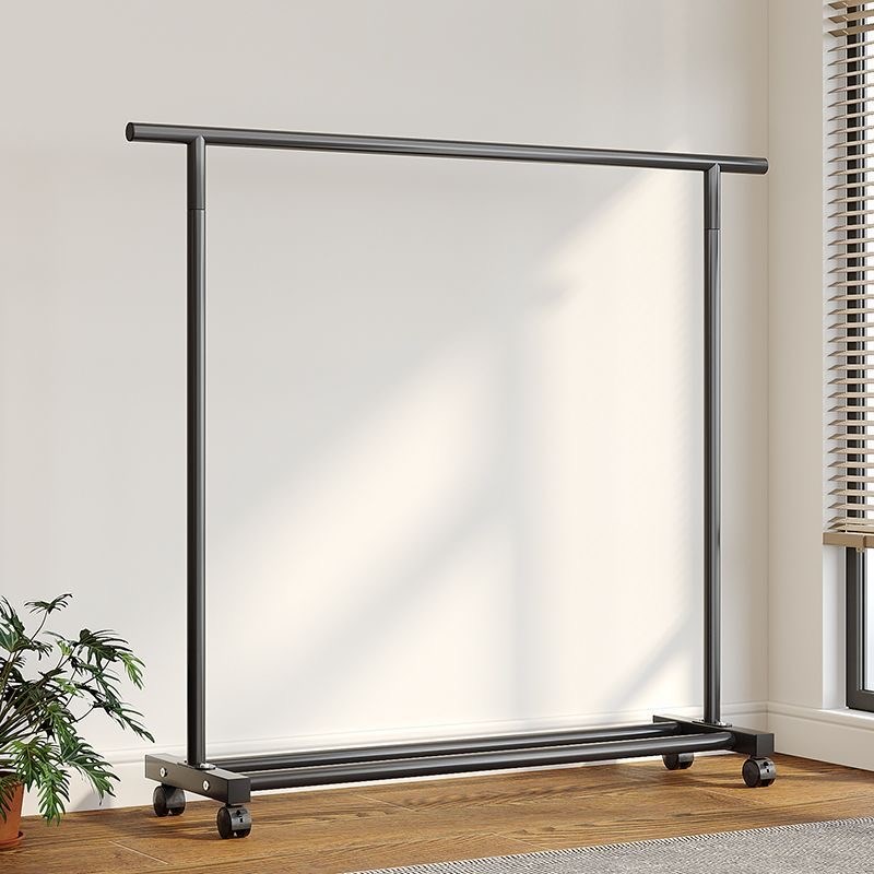 晾衣架落地阳台家用可p移动挂衣架卧室内宿舍简易衣帽架子晾晒衣