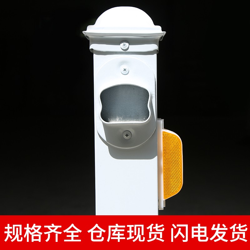 市政护栏道路隔离护栏马路公路交通防撞围栏栅栏锌V钢立柱底座配