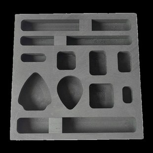 多孔高纯石墨槽黄金白银铜熔炼熔化铸锭倒条石P墨打金模具金工设