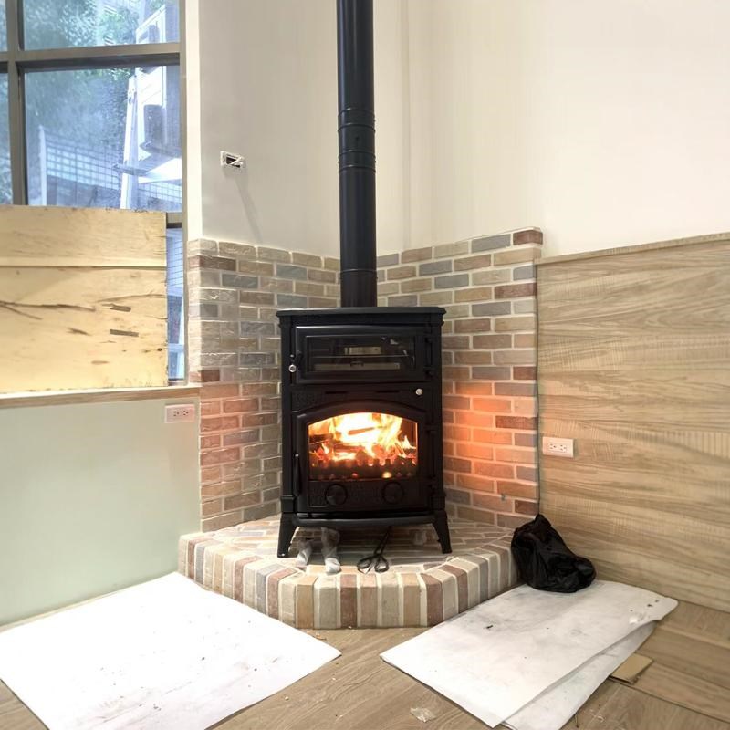 真火壁炉家用燃木柴壁炉农村别墅室内欧式壁炉铸铁壁.炉烧柴火炉