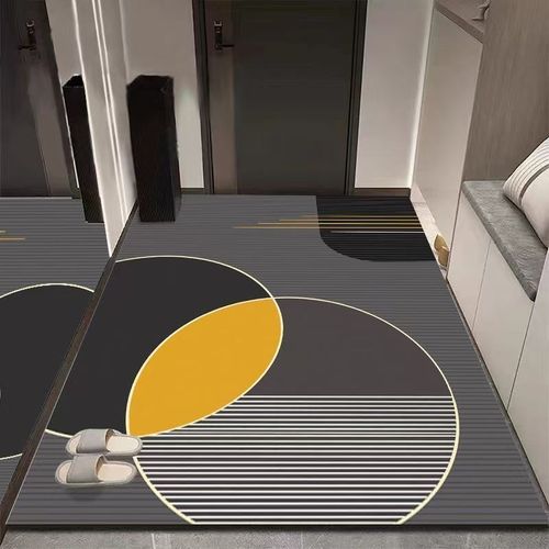 硅藻泥可裁c剪地垫入户门垫进门除尘防滑吸水脚垫浴室厕所门口定