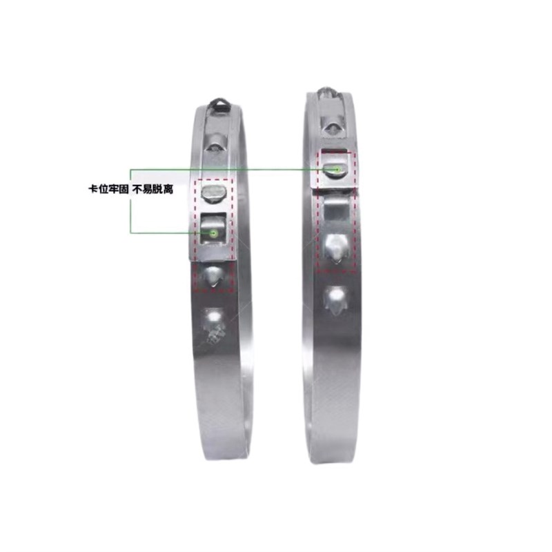 无耳无极卡箍抱箍n钢卡扎带卡子汽车M半轴球笼防尘套不锈钢