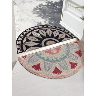 欧式半高级感门口地垫丝圈入户门地毯垫进门入门脚垫防滑进门耐磨