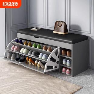 鞋架子多层家用门口用爆款小窄换鞋凳入户防尘翻斗鞋柜可坐轻奢