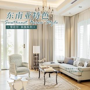 免打孔安装 窗帘遮光2024新款 飘窗隔音窗帘杆一整套阳台遮阳帘卧室
