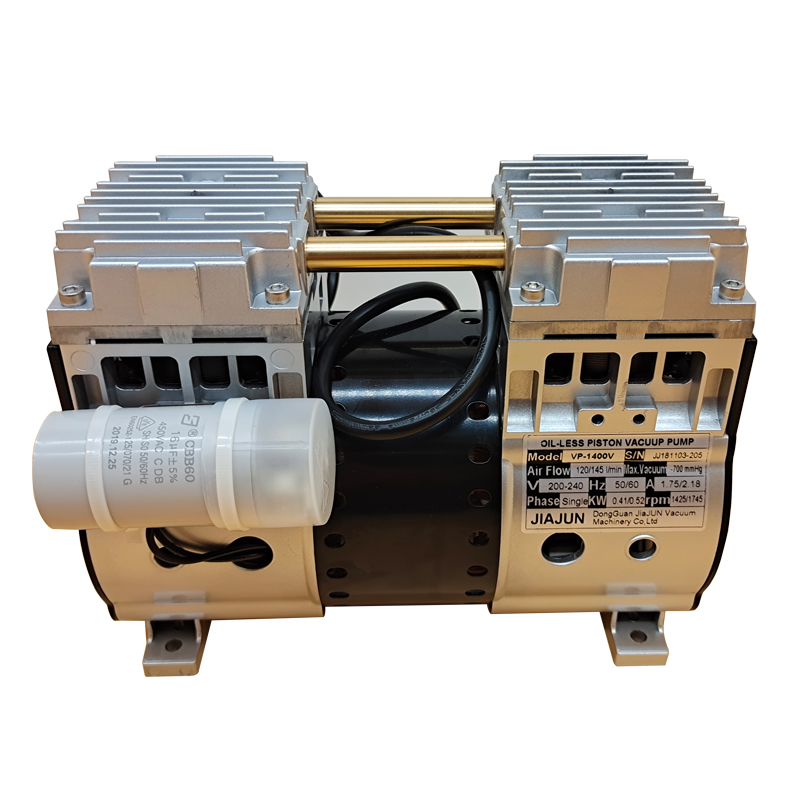 小型无油活塞真空泵VP-1400V实验室HV2000KV自动化负压机泵VP-200