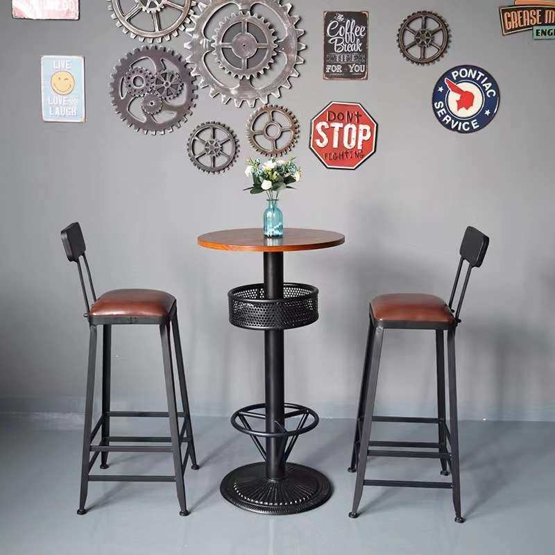 工业风实木铁艺酒吧吧台桌椅餐厅吧台高脚凳音乐餐吧清吧夜场桌椅,包装,电子元器件包装,淘宝优惠券,粉丝福利购,淘宝优惠卷