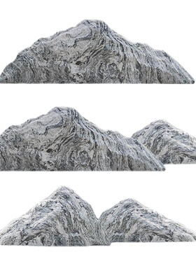泰山石原石室外庭院枯q山水户外大型假山雪浪石头组合造景观石刻