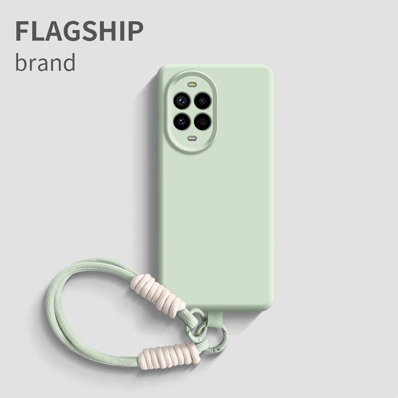 适用华为Nova12/nova13手机壳nova11por新款带挂绳nova8pro液态硅胶nove10保护套Nova9pro全包防摔外高级简约