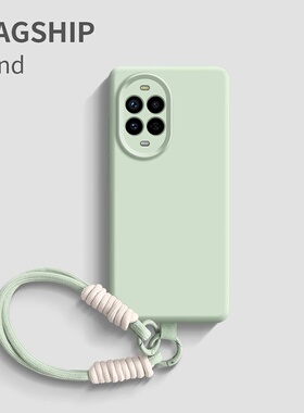 适用华为Nova12/nova13手机壳nova11por新款带挂绳nova8pro液态硅胶nove10保护套Nova9pro全包防摔外高级简约