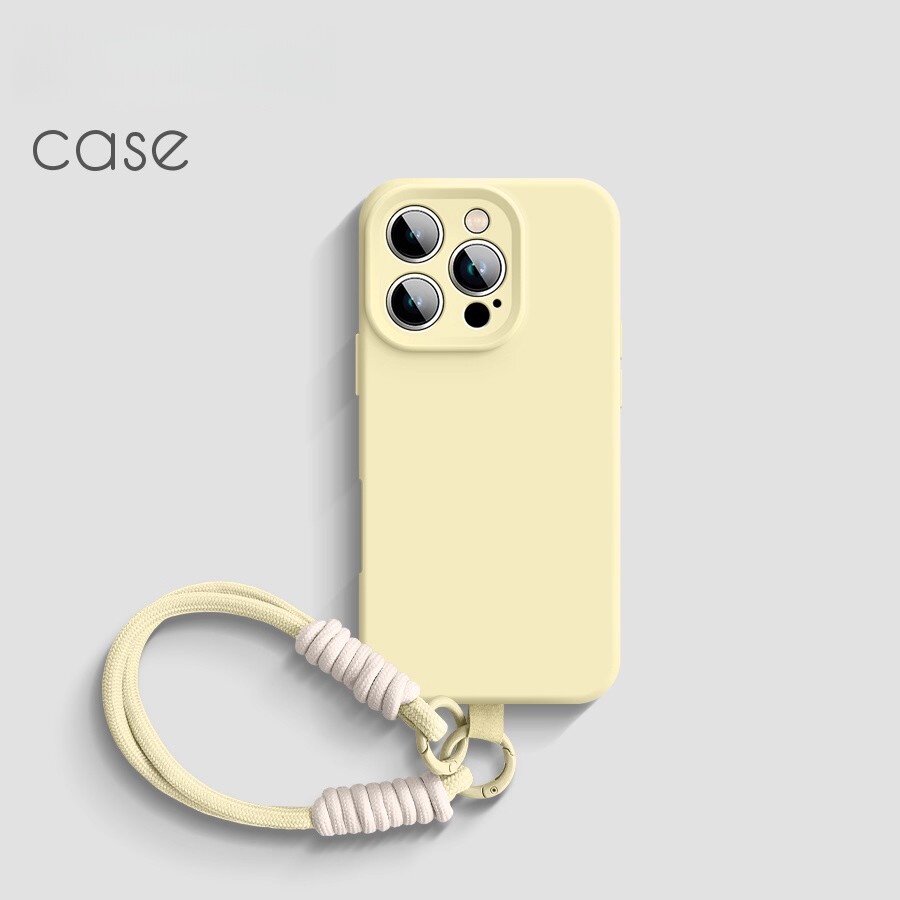 适用苹果14promax手机壳iPhone16e保护新款ip15pro套液态硅胶15plus简约16夏季ins风14情侣pro带挂绳13pm女男