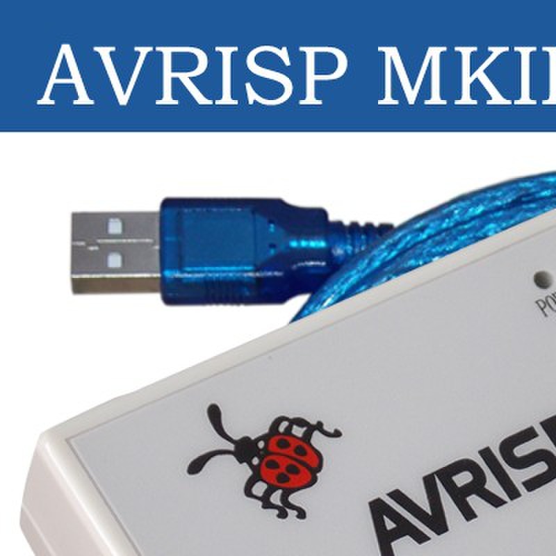 AVRISP mkII AVR下载器 烧录器 自动升级 支持AVR STUDIO4567