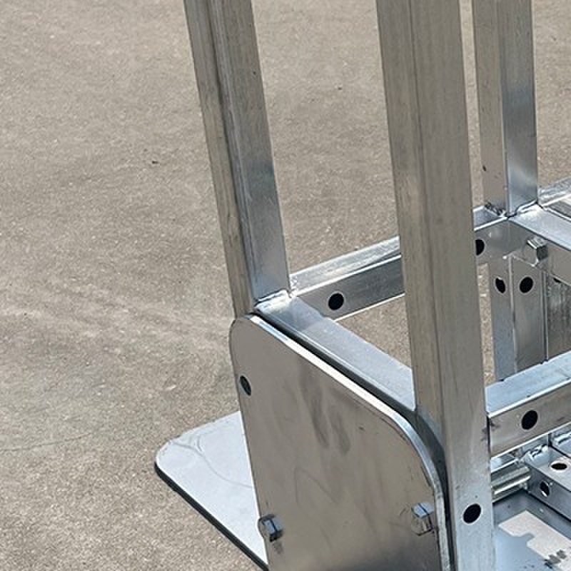 舞台桁架底座室内背景板支撑架拱门固定加重铁板20行架脚撑配重件