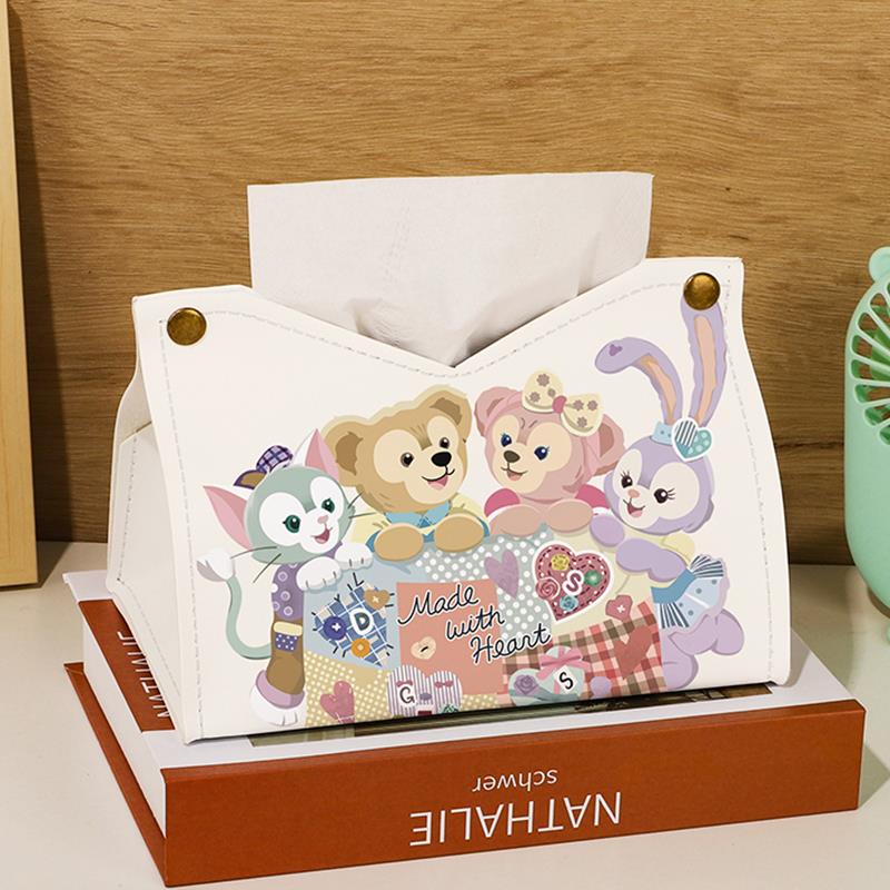 贝儿可爱抽取式卫生纸盒客厅车载纸巾盒餐纸收纳套高级感卫生纸盒