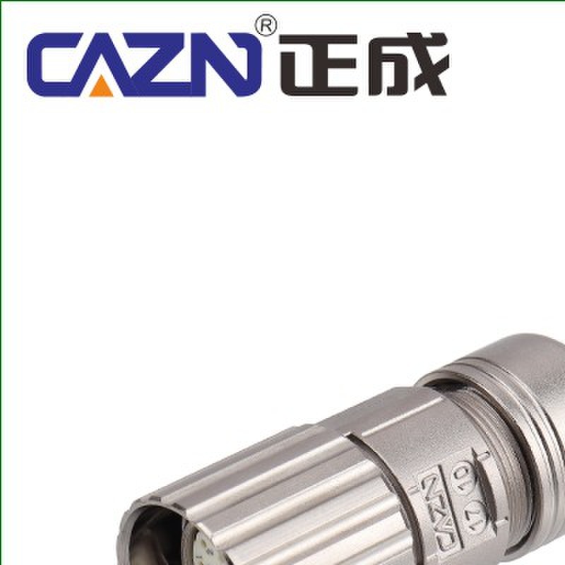 M23连接器12 19孔17芯6针8PIN顺逆时针伺服电机编码器航空插头座