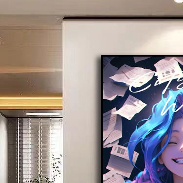 金克丝英雄联盟暴走萝莉挂画LOL游戏网咖装饰画电竞酒店房间壁画