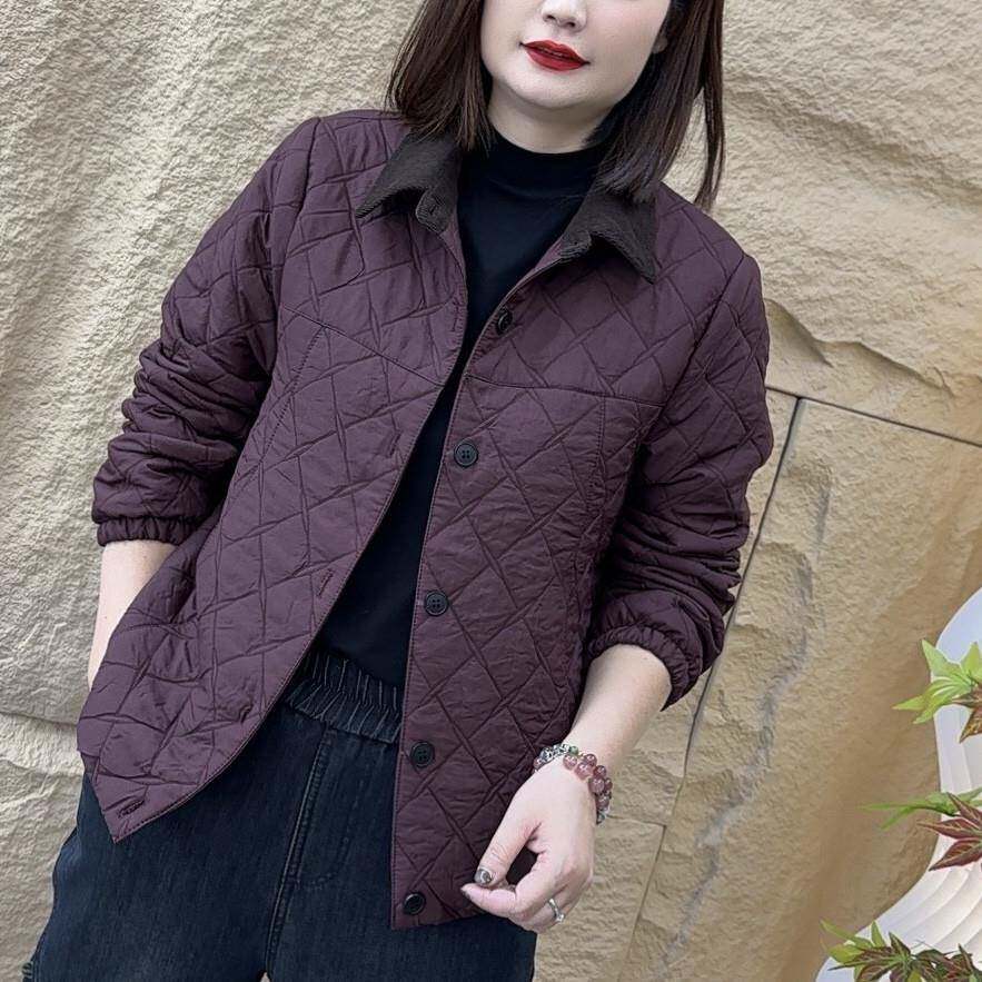 好货中老年女装棉袄妈妈棉服2026新款秋冬外套短款时尚洋气宽松小