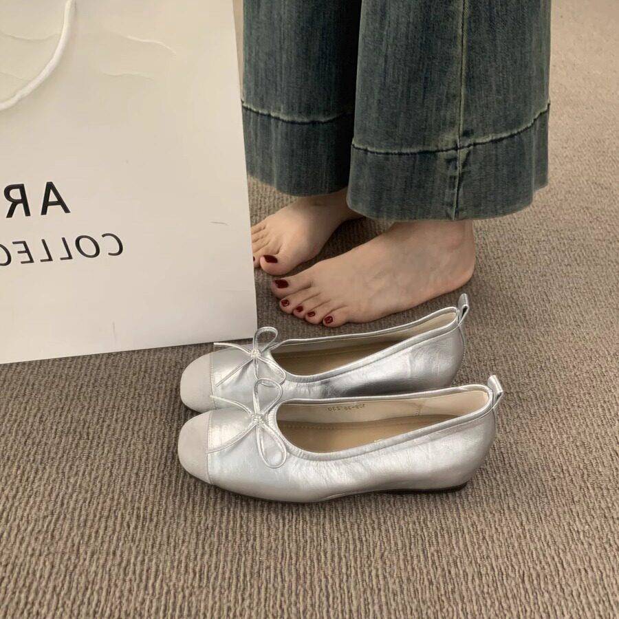 好货花朵红色绸缎秀禾婚鞋女2026新款尖头中式新娘鞋孕妇不累脚高