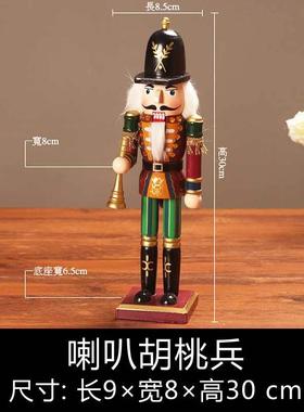 新品英伦风胡桃夹子木偶士