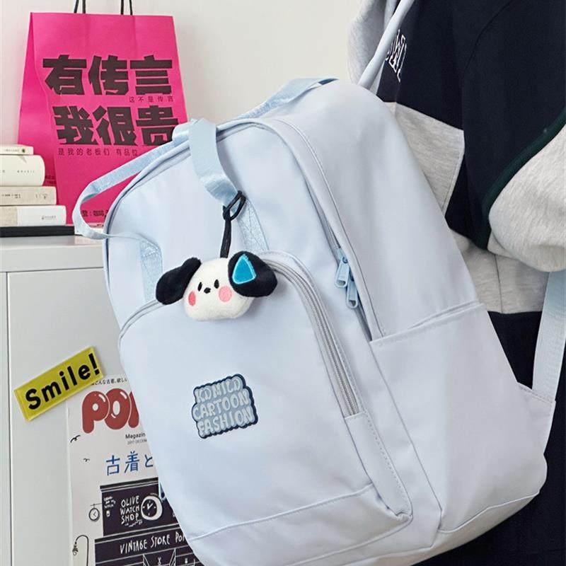 好货ins小众设计感简约书包女大学生休闲百搭手提双肩包轻便通勤