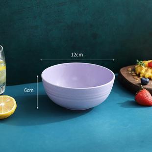 推荐麦秸秆一次性米饭碗汤碗加厚大碗面碗餐具套装家用饭店婚庆酒