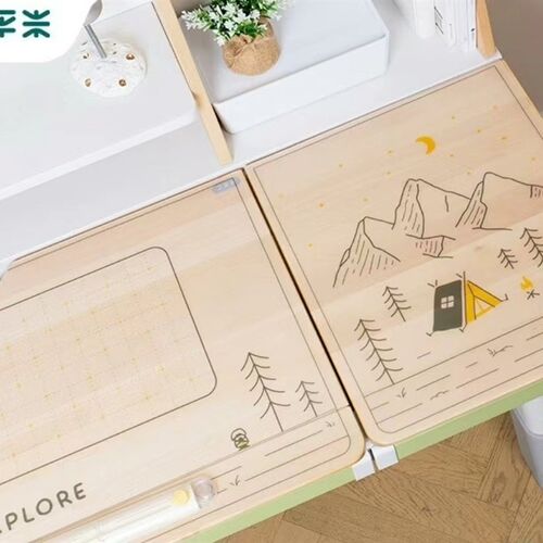 适合2平米学习桌梦境/q进取/新探索家学生学习画画定制太空图桌垫