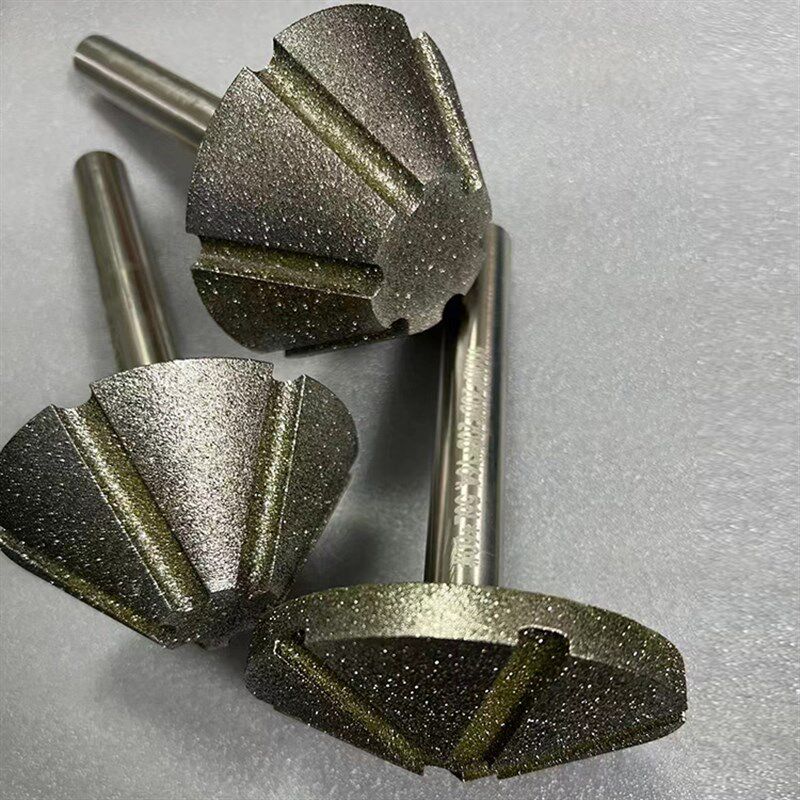 电镀金刚石CBN非标异形砂轮H磨头粗磨成型砂轮磨轮