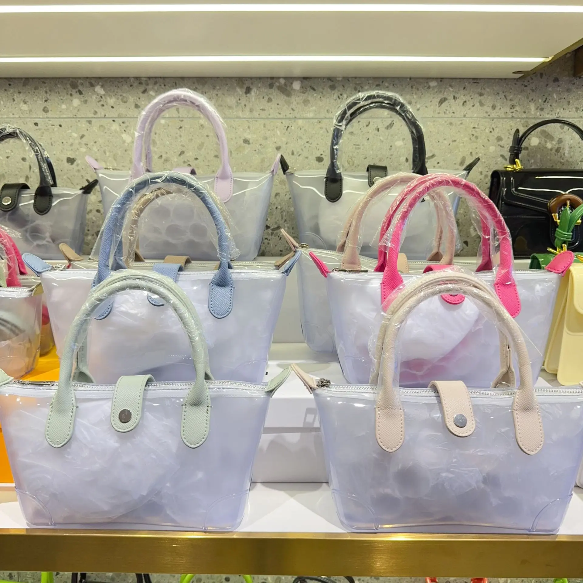 女士包包女202新款果冻包时尚休闲单肩斜挎包