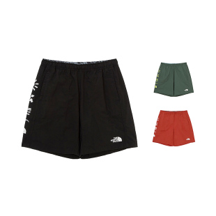 FACE男士 THE 透气运动裤 北面 速干夏季 户外休闲裤 NORTH TNF短裤