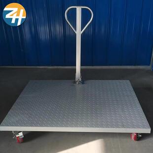 加厚可折叠平板手推车工厂车间仓库搬运拉货物流重型手推拖车