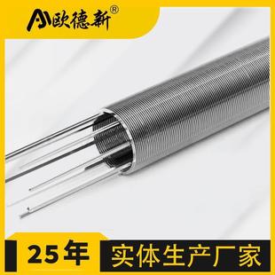 不锈钢绕丝筛管楔形丝滤芯电力砂磨机反清洗固液分离胶液回流滤芯