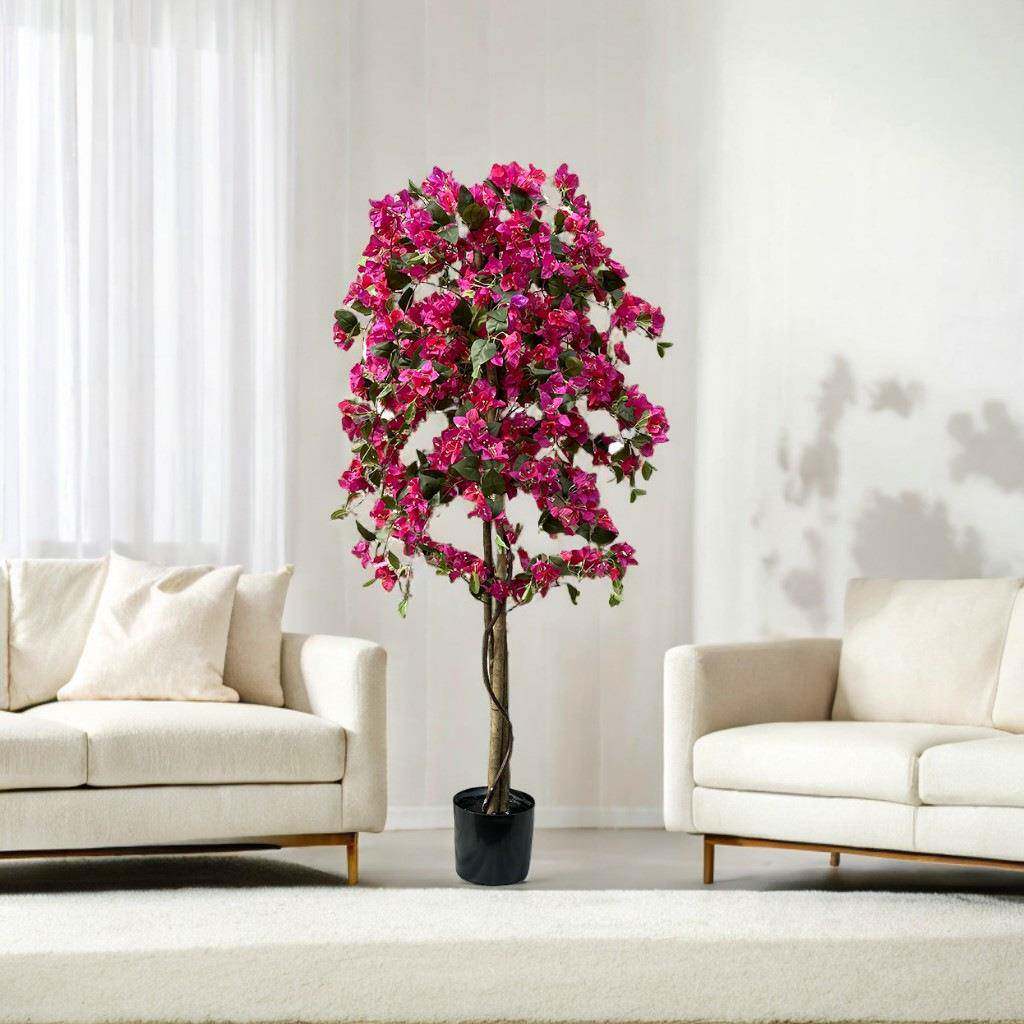 大丽花盘热销仿真植物仿真三角梅花树仿真绿植三角梅树假花