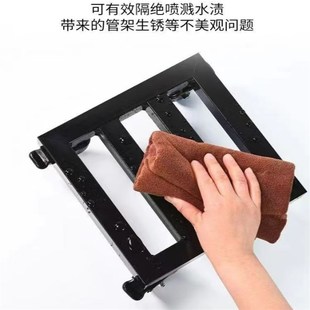 花盆底座托盘滚轮加厚方形托架带轮移动万向轮花托滑轮带刹车底托