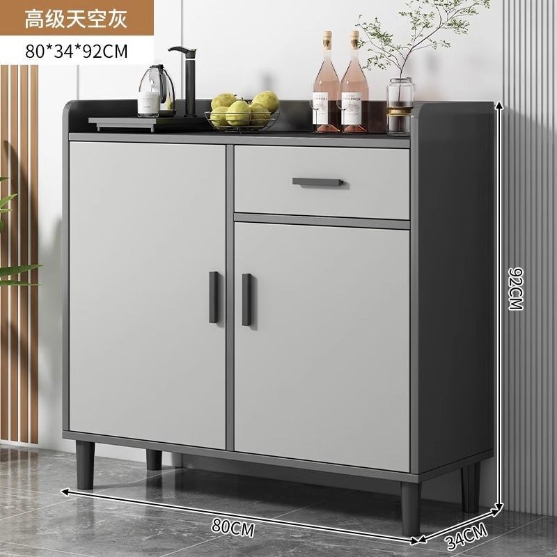 客厅靠墙一体家用置物柜现代简约收纳柜子储物柜橱柜餐边柜