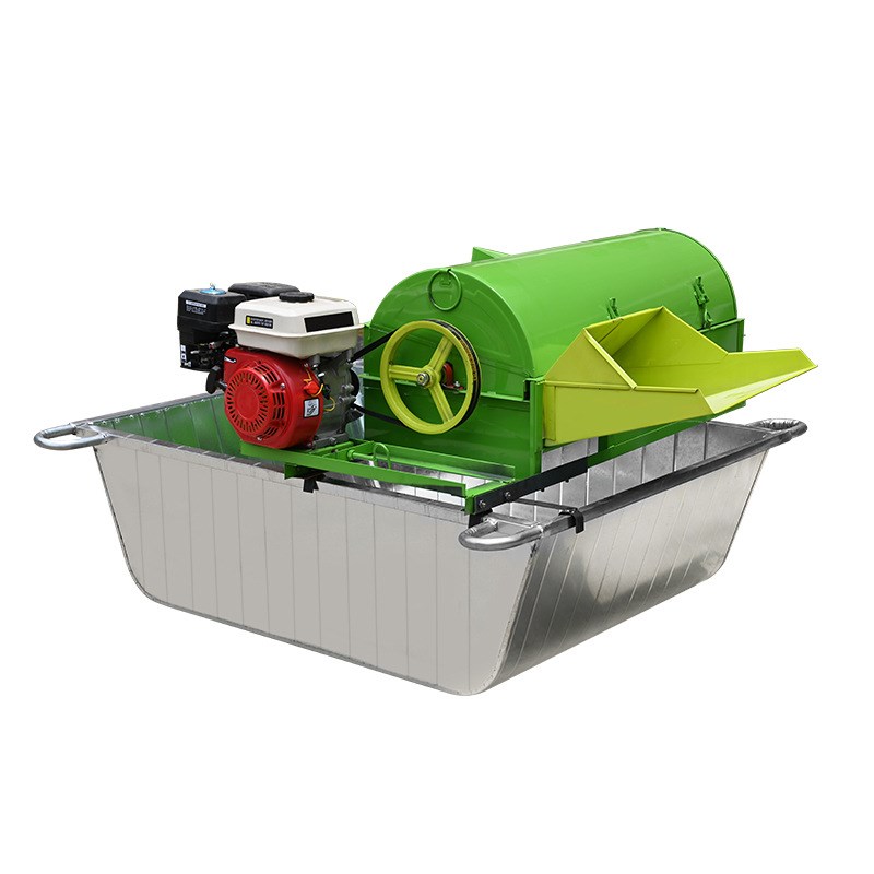 多功能水稻脱粒机全喂入稻谷收割机农用打麦机家用小麦油菜脱粒机